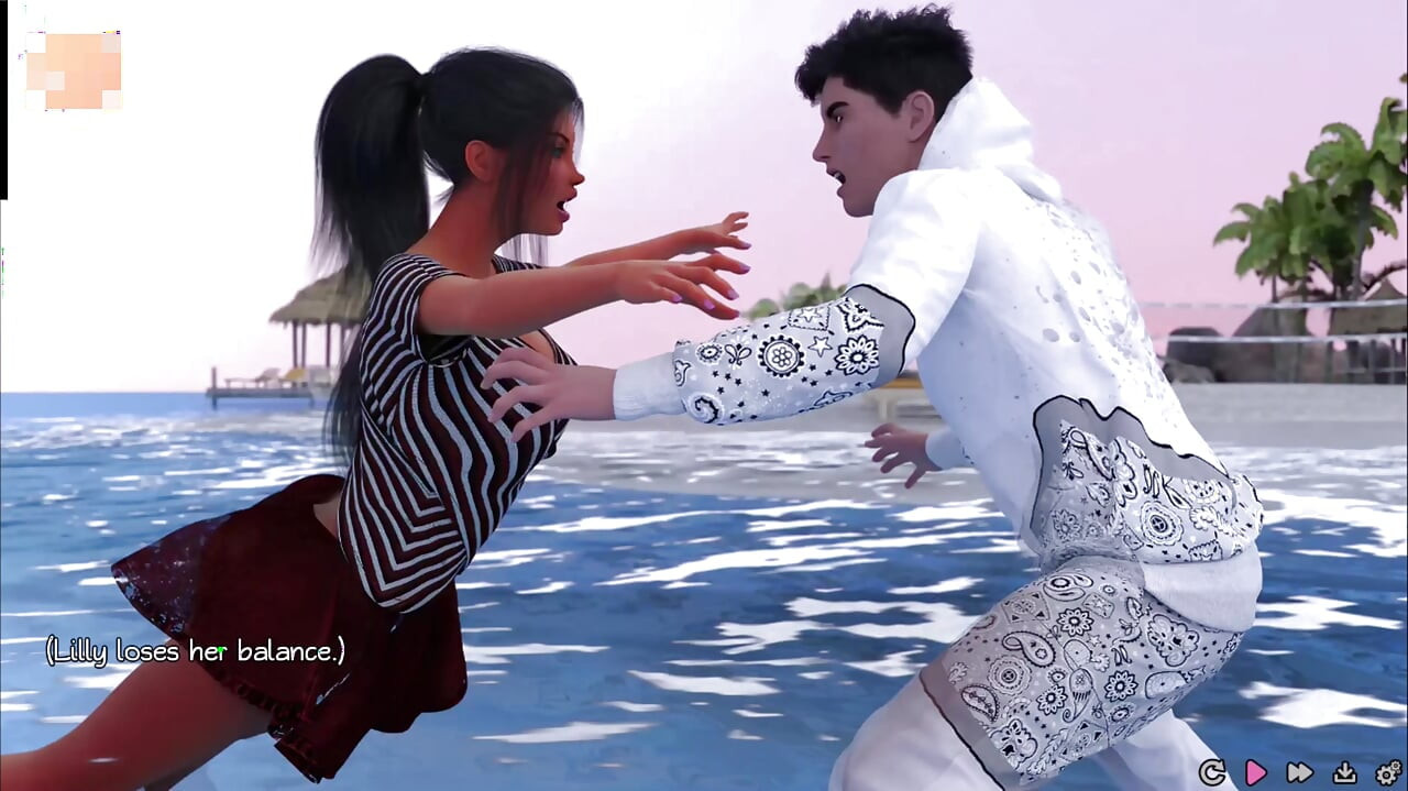 Pure love # 2: Lily deu uma punheta a Jack e engoliu a porra