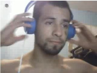 Straight guys feet on webcam #255