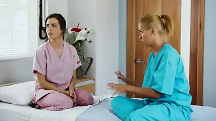 Nurses on a break