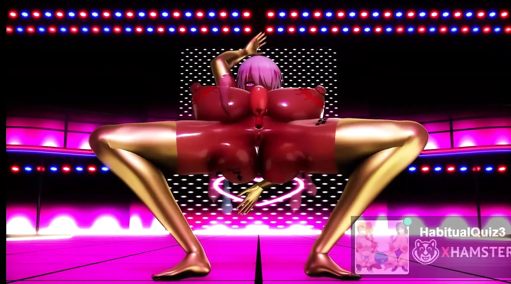 FGO 与高潮 Bunny Artoria 和 Mash 做一个色情的摇臀二人舞 3d 成人动漫 Mmd Ahegao 吞精肛交操
