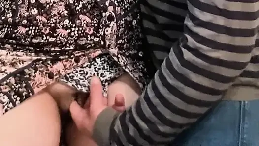 It Was a Random Perv Stranger in the Subway