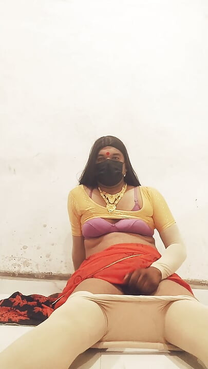 Dipali shemale red saree fuck