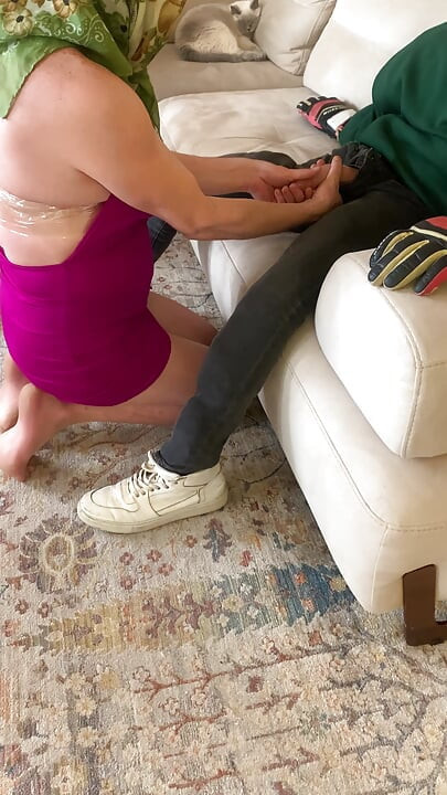 Trudna sam, mom posinku se jako svidjelo što sam učinila s ustima