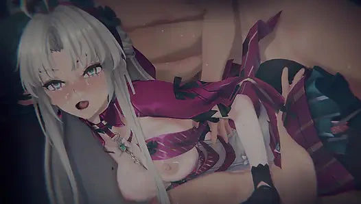 =Wuthering Waves= Carlotta's "MAFIA SCANDAL": Anal, Bound Heiress, POV Sandwich DP & Double (4K)