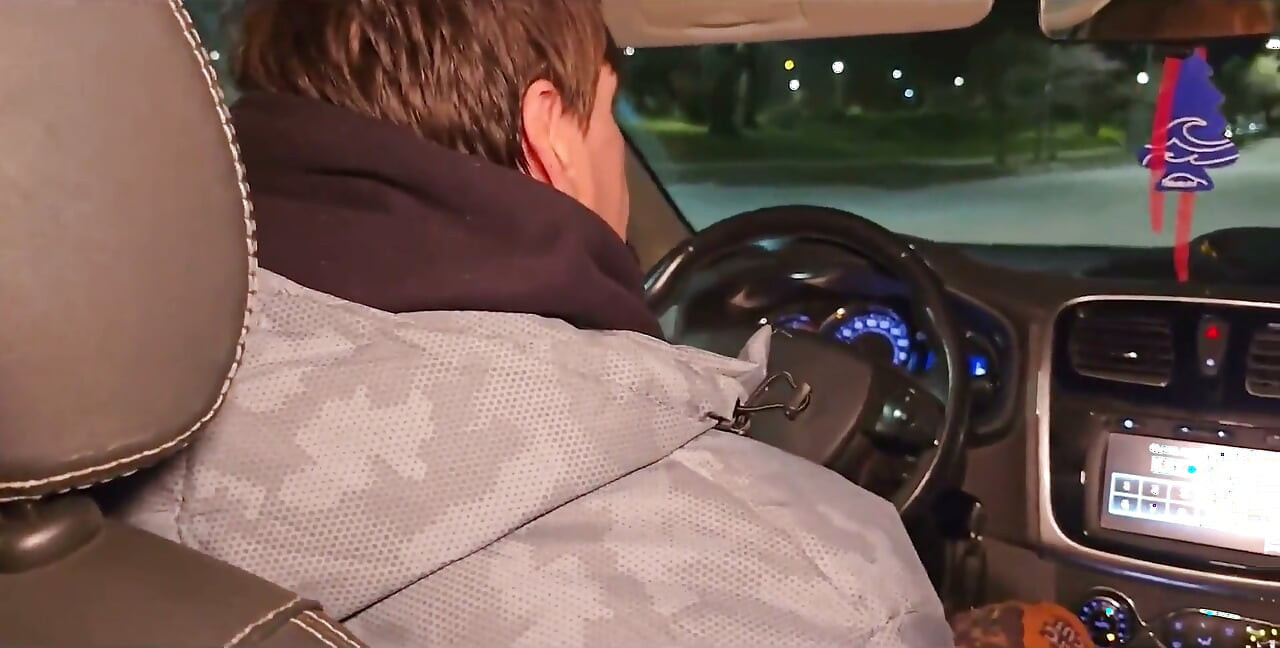 A Double Blowjob in My Friend's Car Dirty Morbid Girls