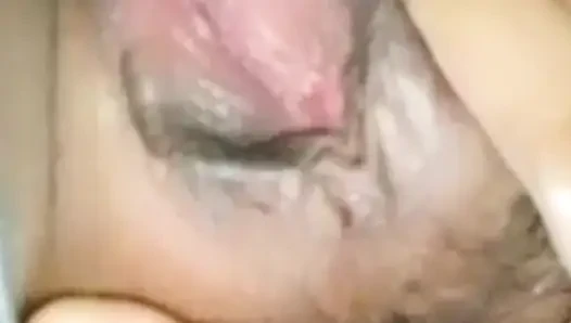 Sweet Young Brunette Bathroom