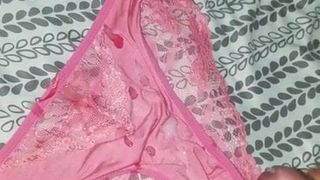Pink lacy panties