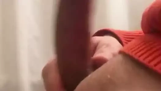 Kamerada mastürbasyon ve boşalma