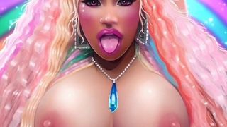 Nicki Minaj peituda quicando