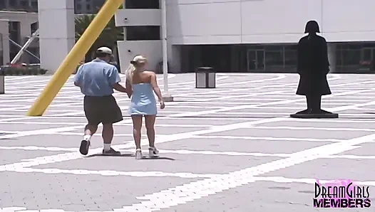 Hot blonde and naked in tampa