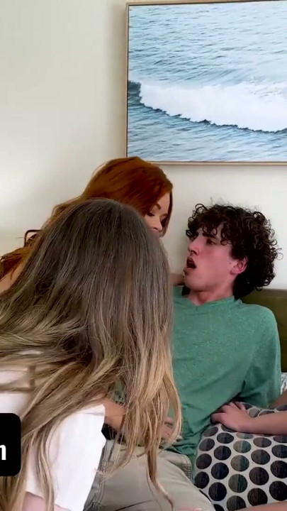 Step Son & Step Mom Fuck Around With Step Cousin And Stepaunt - Summer Vacation Taboo Family Orgy | Clip 3