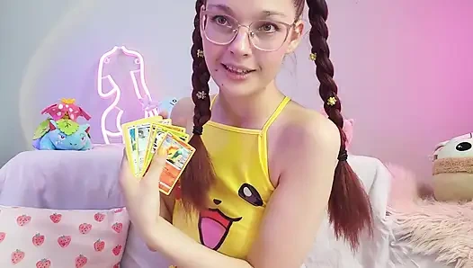 E-kız göğüsleri ve pokmon çekiyor