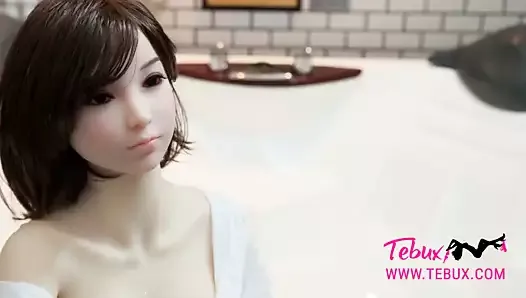 Моя азиатская японская секс-кукла горячее, чем моя бывшая, кукла любви