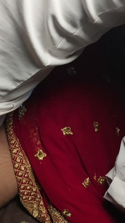 Desi StepSister Hard Fuck in Red Saree Quickly and Hard Fuck
