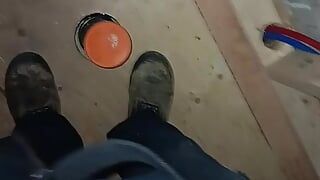 Poniéndose cachondo en la construcción del trabajo - parte 2