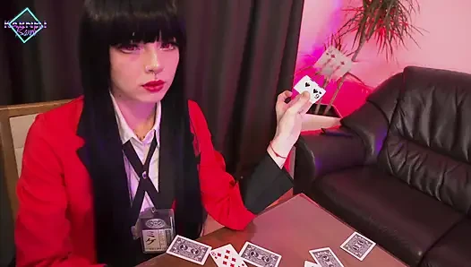 Yumeko Jabami Pleases Her Insatiable Ass