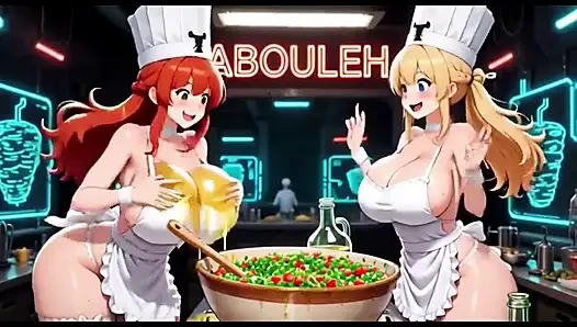 Funny Cook Video, Ai Animation