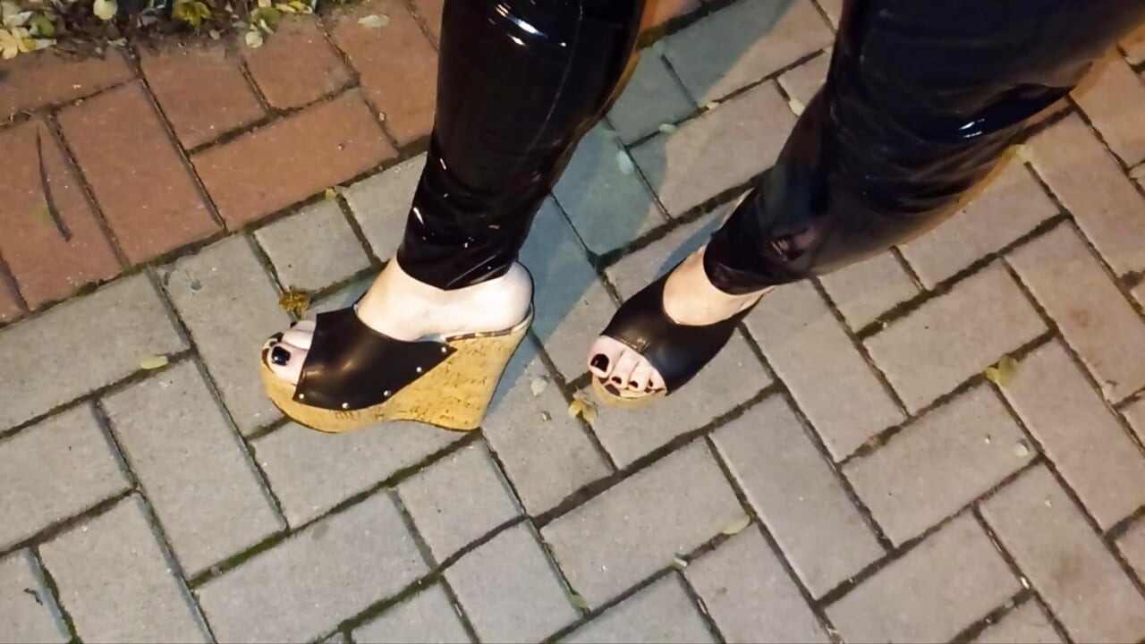 There's nothing like latex on a walk