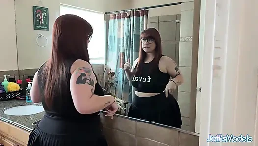 BTS teaser - vollbusige bexx nimmt einen weißen schwanz - kommt 01-23-2026