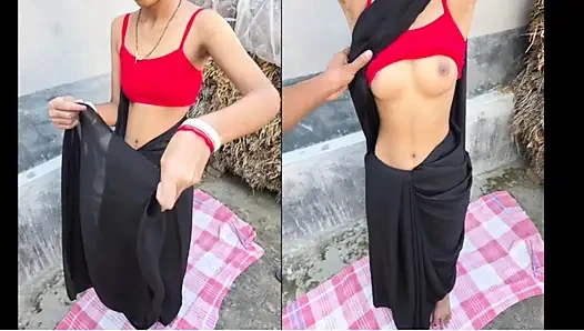 Echtes mädchen rajiya fickt mit kleinen möpsen ihres freundes