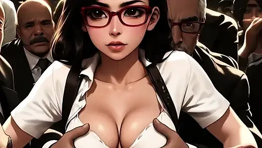 Schoolgirls Gangbanged In A Mosh Pit
