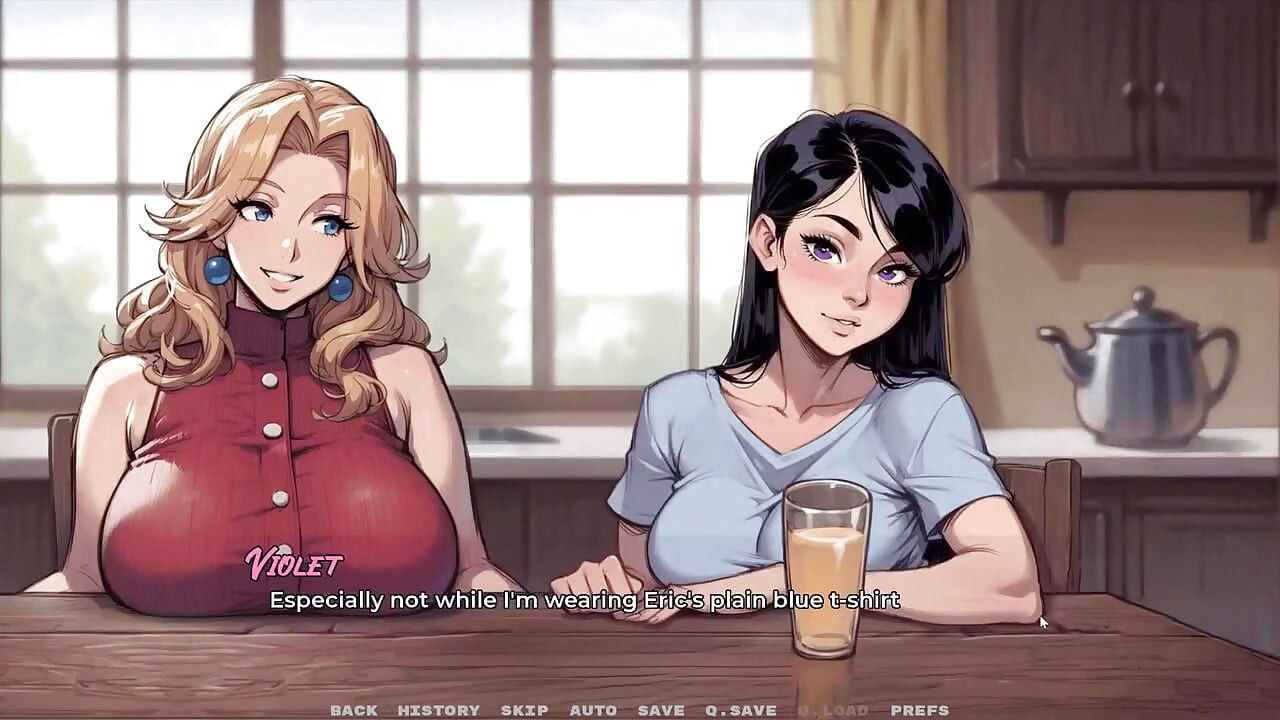 My New Girlfriend Taboo Hentai Game Ep.48 Caught by My Father in Law with My Step Mom and GF in the Kitchen!