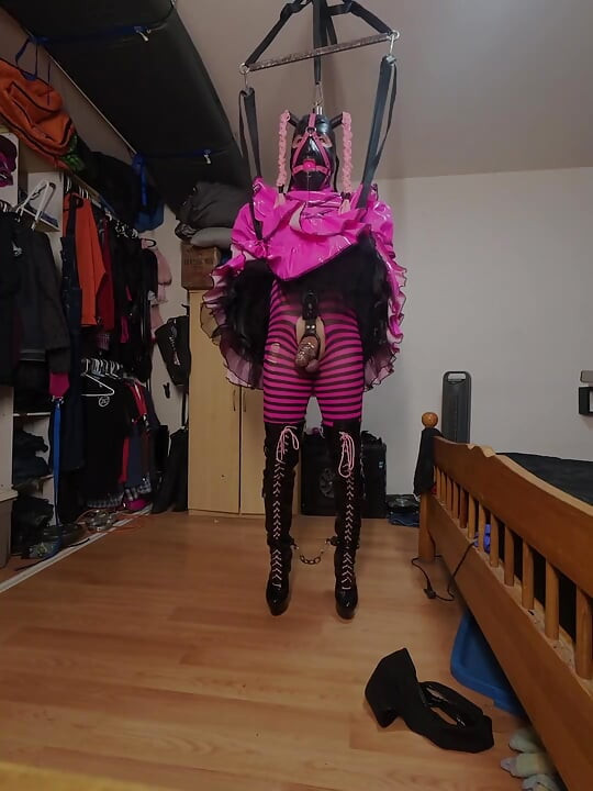 Sissy Maids Strap Self Bondage