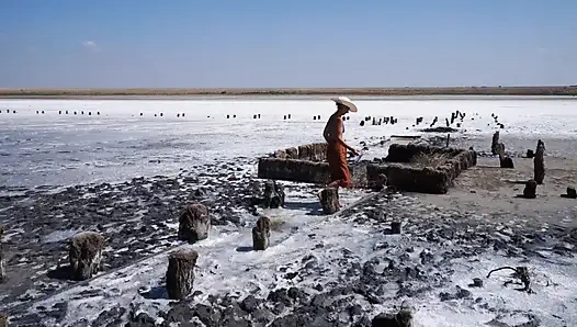 Healinig Mud of Elton SaltLake Russia