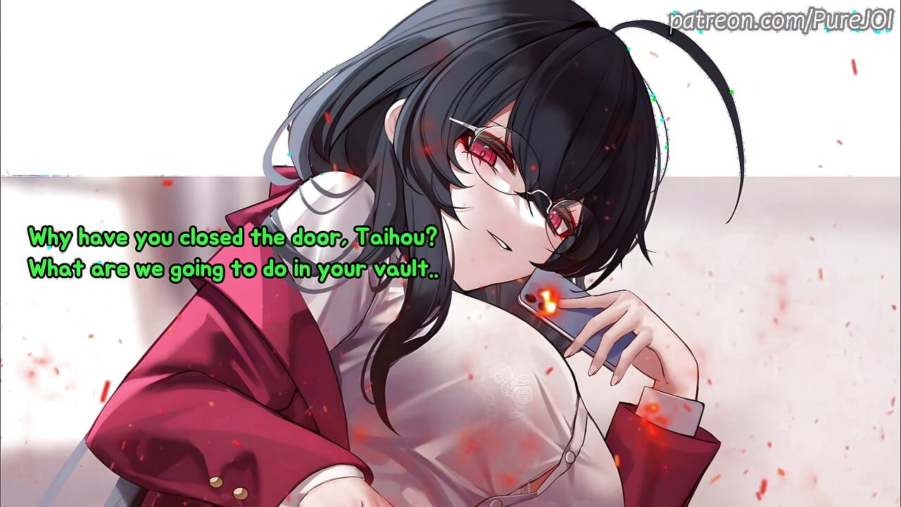 Yandere Taihou closes you in her vault to torture (Femdom JOI)