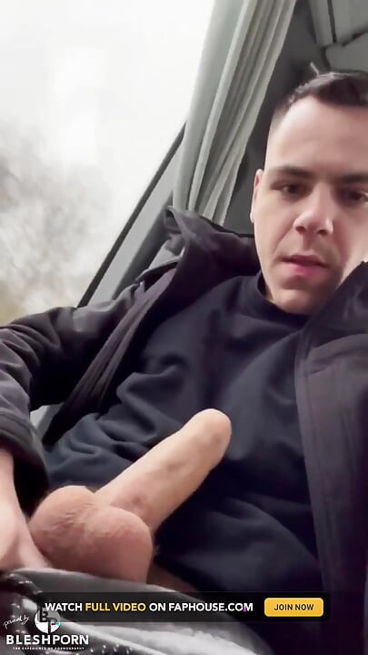 Stepson Benni Schulte on a Bus Ride