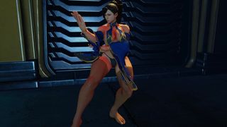 sfv ryona - Chun-Li oily + jiggle (JP) fpv