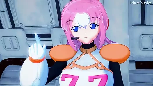 Debut porn video – Mega Man X Dive's Nana Gets a Bukkake to Celebrate Her Playable Debut