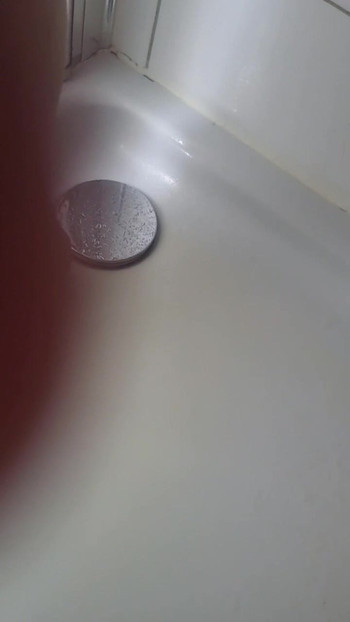 Horny piss in the shower