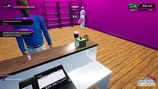 Love Shop Simulator oyunu bölüm 1 - kendi dükkan işimi kuruyorum