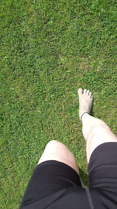 Beach Walk with Dirty Feet