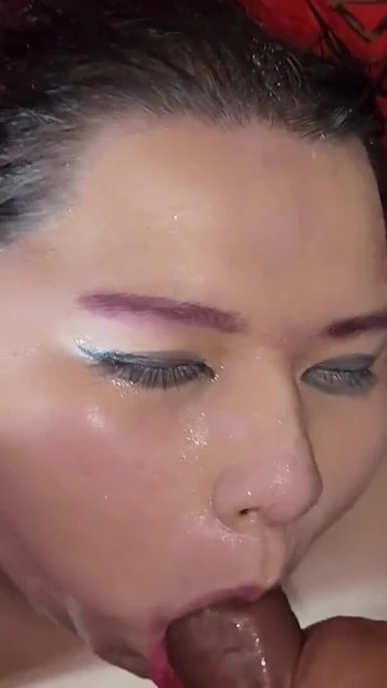 Must-share moment from "Fuck my face and give me all your cum on it"