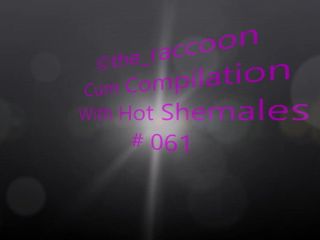 Kompilacja spermy z gorącymi shemales # 061