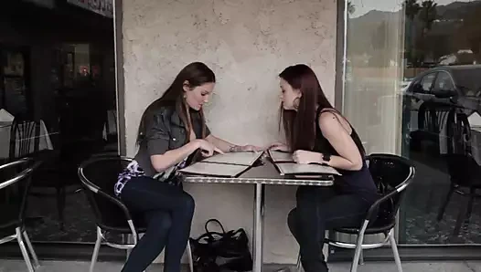 Samantha Ryan and Karlie Montana are eager lesbians who