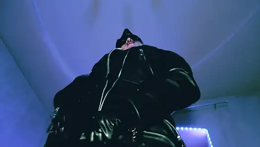 Mistress Eva Latex full leather fetish boots domina uniform bdsm kink hot milf