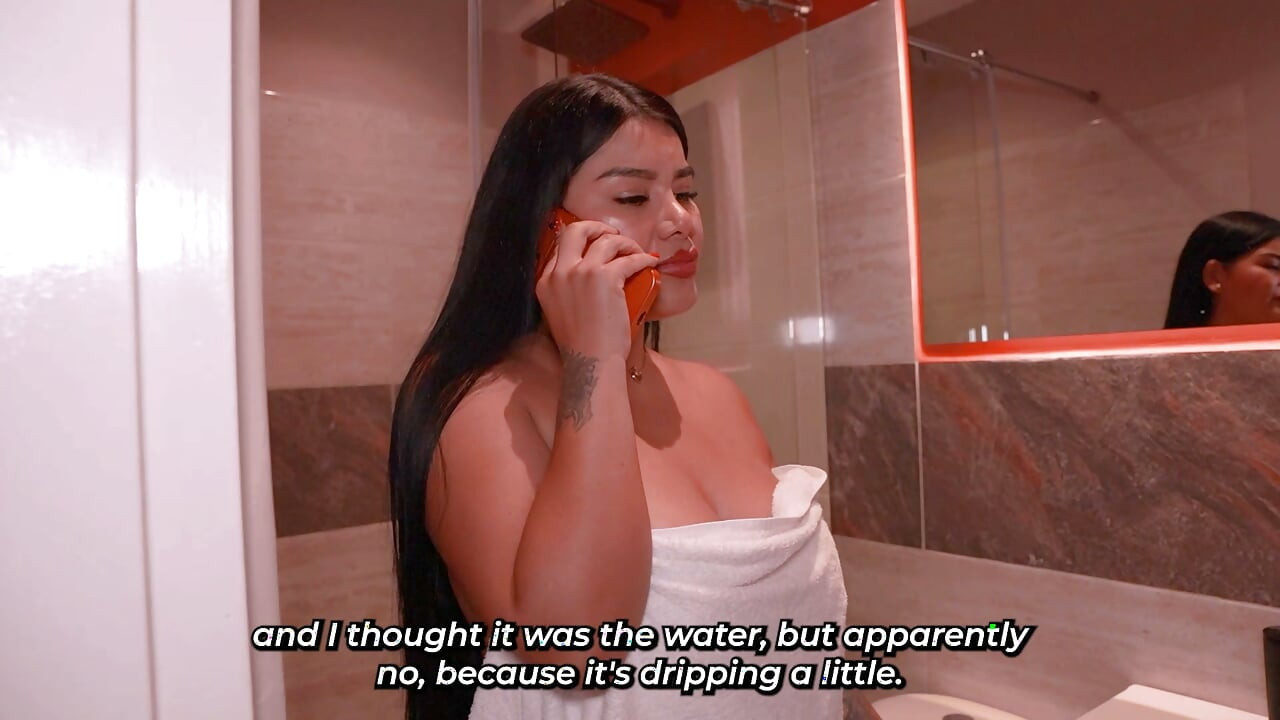 She's looking for the biggest stud in the building to help her fix her broken shower.
