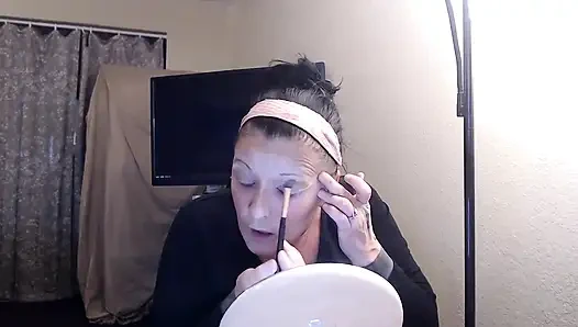 Full makeup Poison Ivy