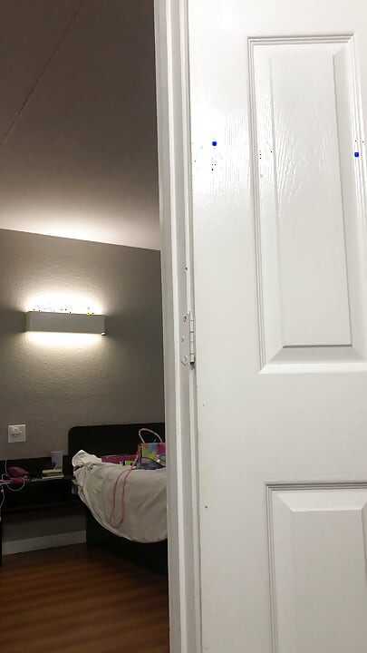 Fancy a chat whilst I strip off and stand butt naked in the bathroom?