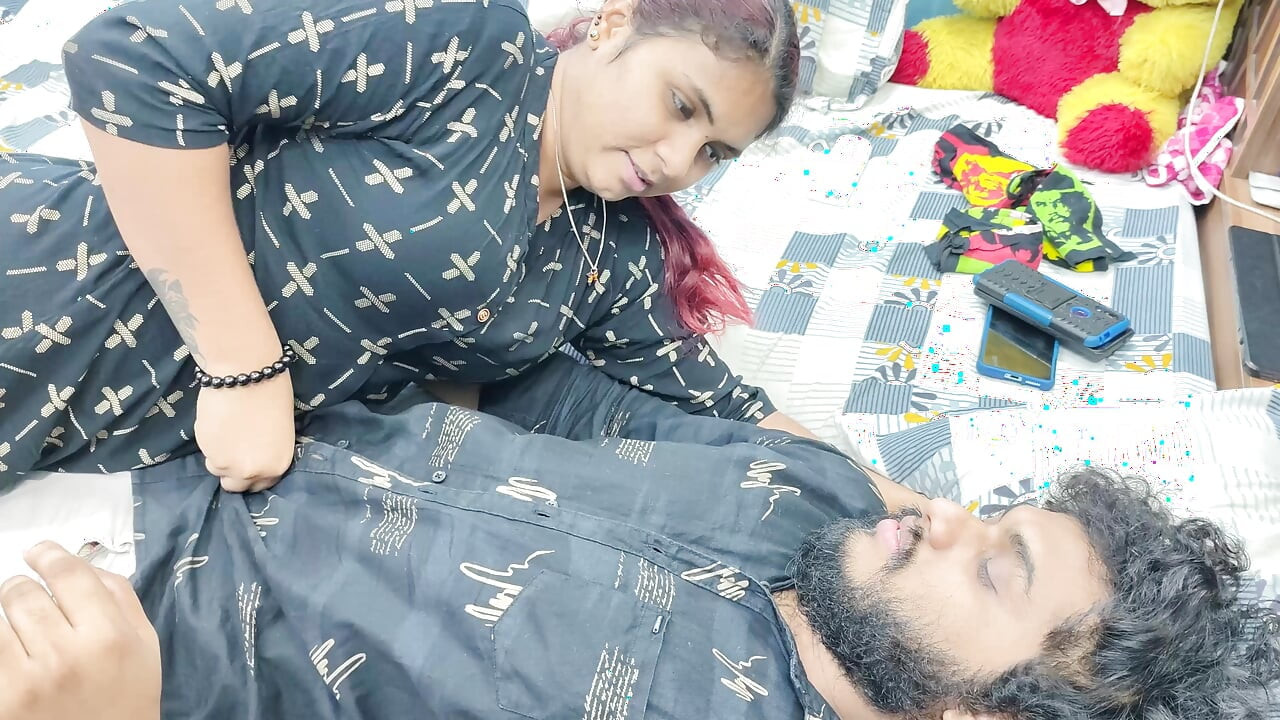 Girl kissing boy and seduce boy with hot romance