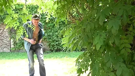 Impossible to stand against! He has a hard cock!