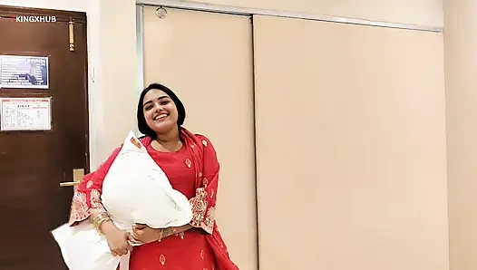 Indian Jija and Sali had great sex secretly, She says fuck me hard in hindi