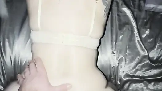 Happy New Year, Asian Teen Girl Fucked in Doggy Style with Creampie the End