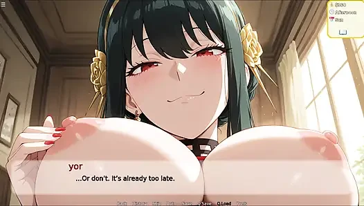 Hentai Hustle - Meniduri Vagina Merah Muda dari Yor Forger yang cantik dan seksi