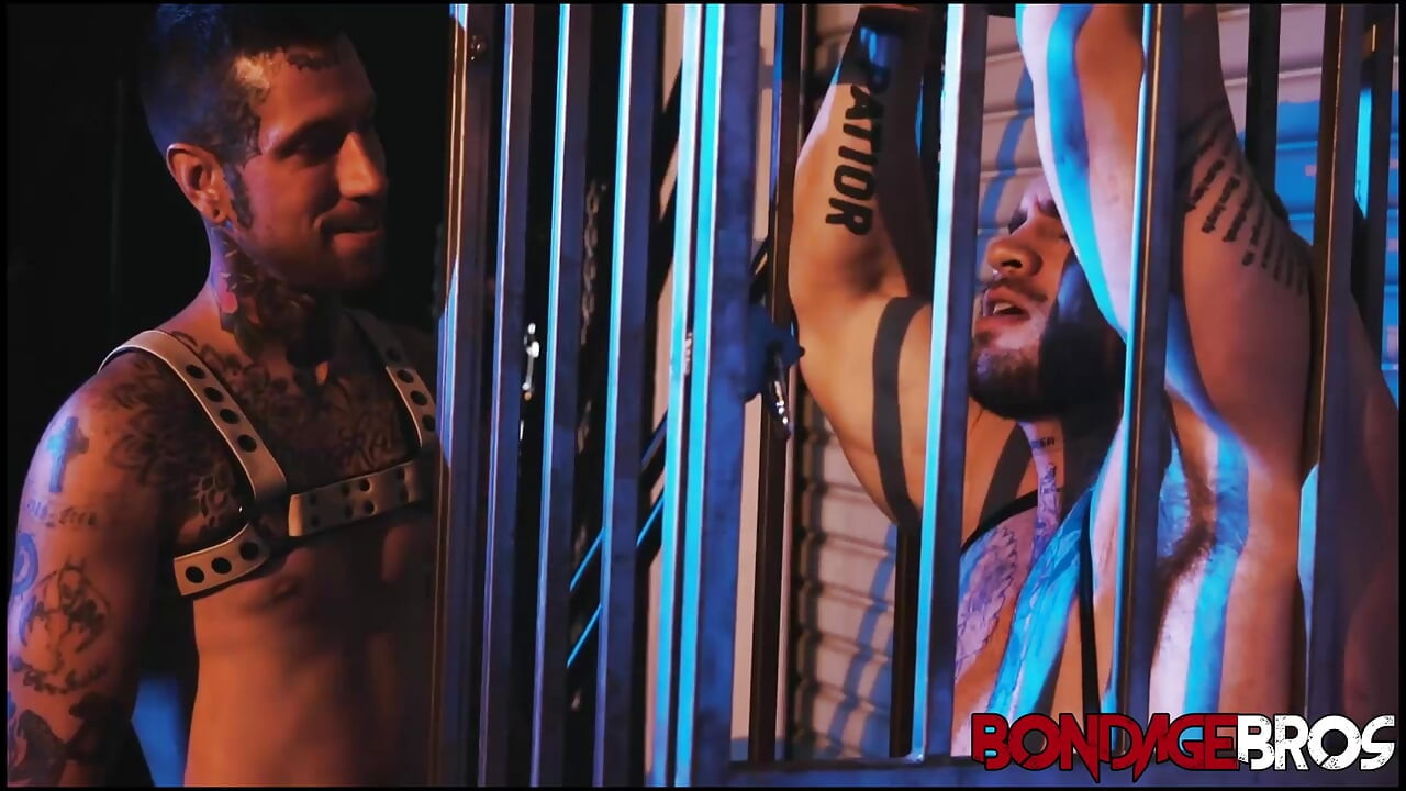 BondageBros Ryan Sebastian Dominates Muscle Man Davin Strong