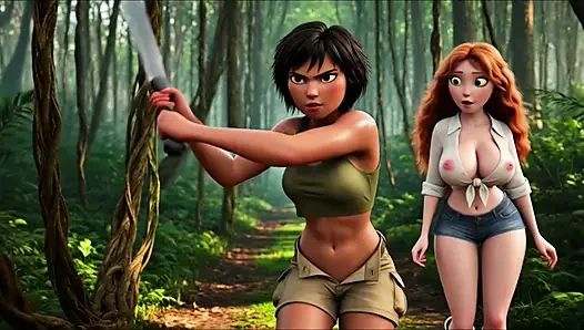 Whispers of the Ancient Jungle (Created by AI)