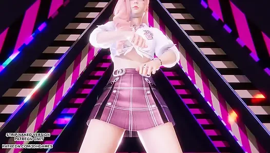 MMD NewJeans - asap - liga dansa kpop seksi seraphine dari legenda hentai tanpa sensor 4k 60fps